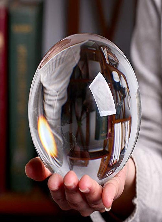 DSJUGGLING Clear Acrylic Contact Juggling Ball 120mm - 4.72" in Transparent Color for isolations and Body Rolls - Image 2